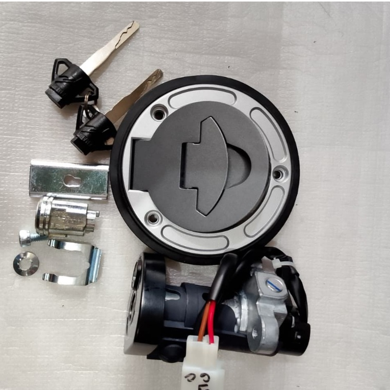 KUNCI SET TUTUP TANGKI YAMAHA R15 V3 ORIGINAL