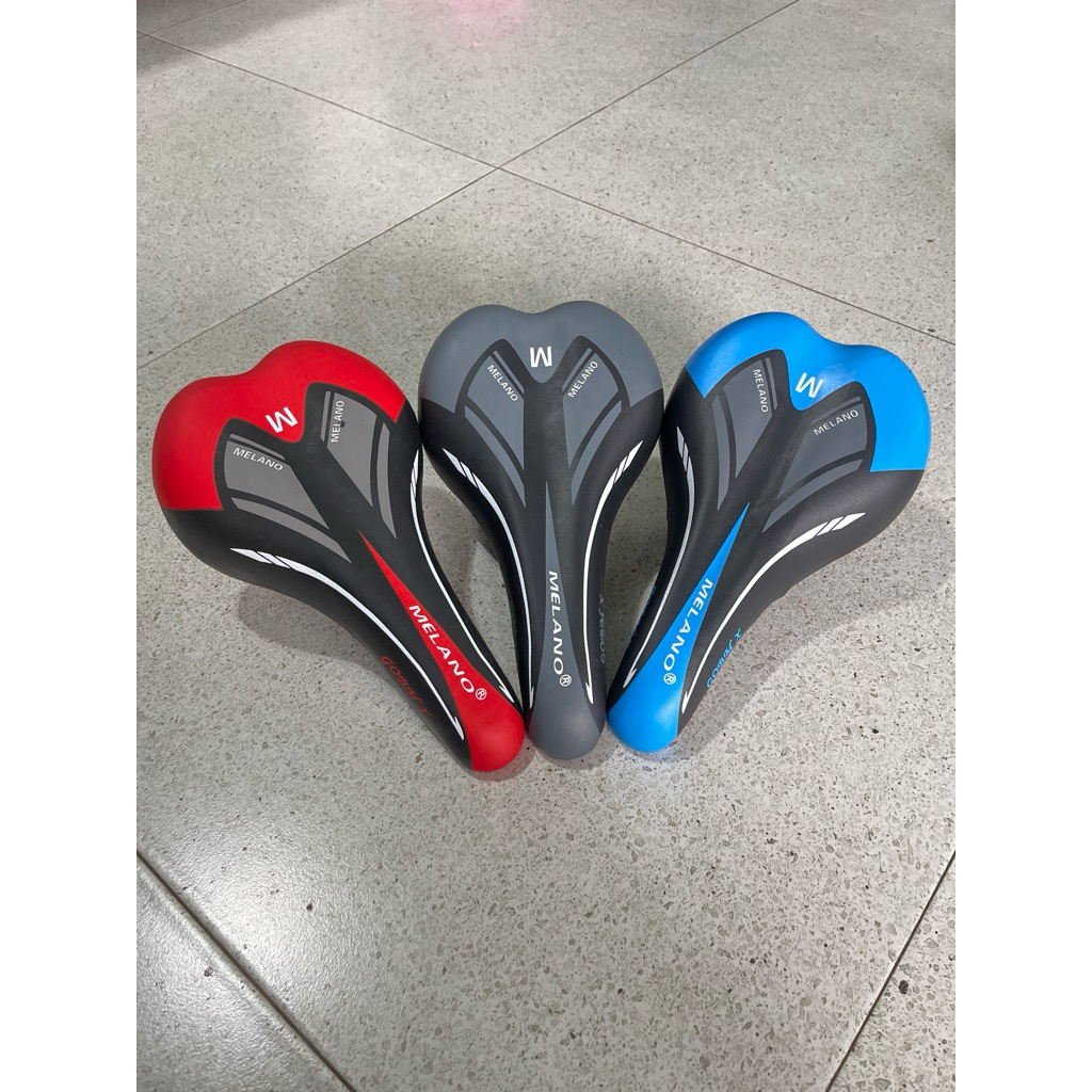 Sadel Sepeda BMX 16 18 20 MELANO Empuk Kawat Tebal