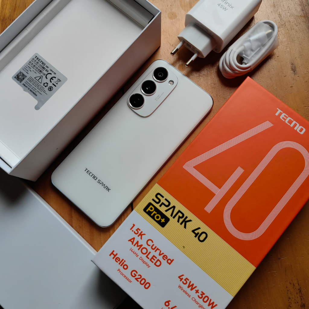 TECNO SPARK 40 PRO PLUS 8/256 & 8/128GB HANDPHONE SECOND HP SEKEN HP BEKAS HP MURAH