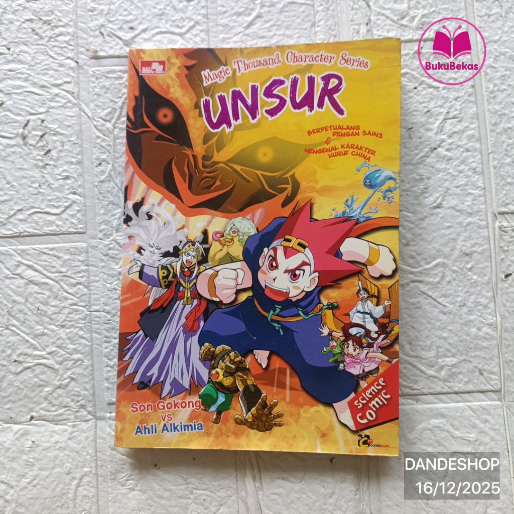 Magic Thousand Character - UNSUR - berpetualang dengan sains & mengenal karakter huruf China - Komik