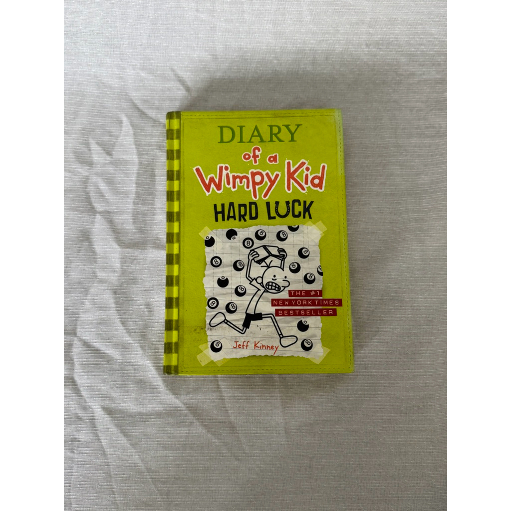 PRELOVED BEST SELLER DIARY OF A WIMPY KID HARD LUCK