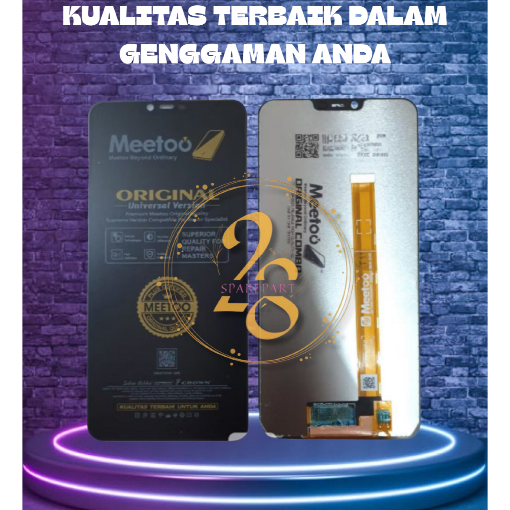 LCD FULLSET REALME 1 / REALME 2 / REALME C1 LCD+TOUCHSCREEN