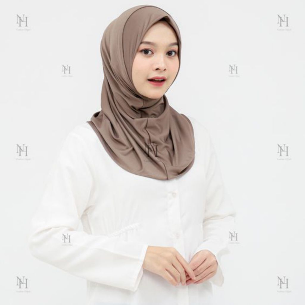 Hijab Bergo Sport Instan Soft Pet Tali | Hijab Olahraga Nyaman & Full Cover – Hijab Daily