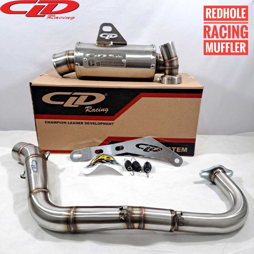 Knalpot CLD C3 New Bulat Racing Beat Karbu Scoopy Genio Vario 110 Beat Deluxe beat esp beat fi DLL