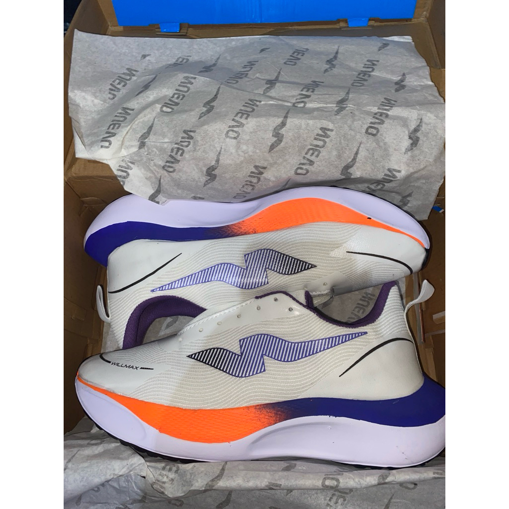 perloved sepatu Nuevo Wilmax Putih Purple