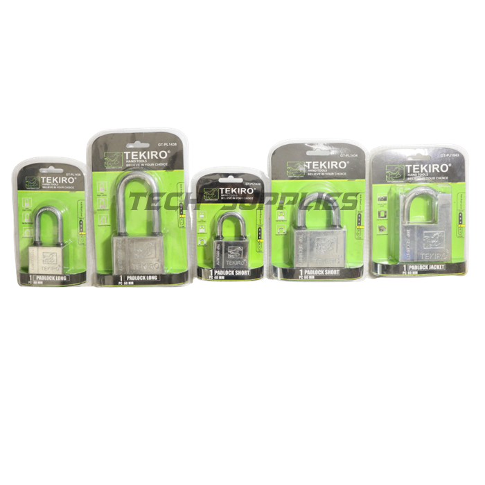 Gembok Tekiro Panjang / Pendek / Jaket Ukuran 40 & 60 mm Tekiro Gembok  Stainless