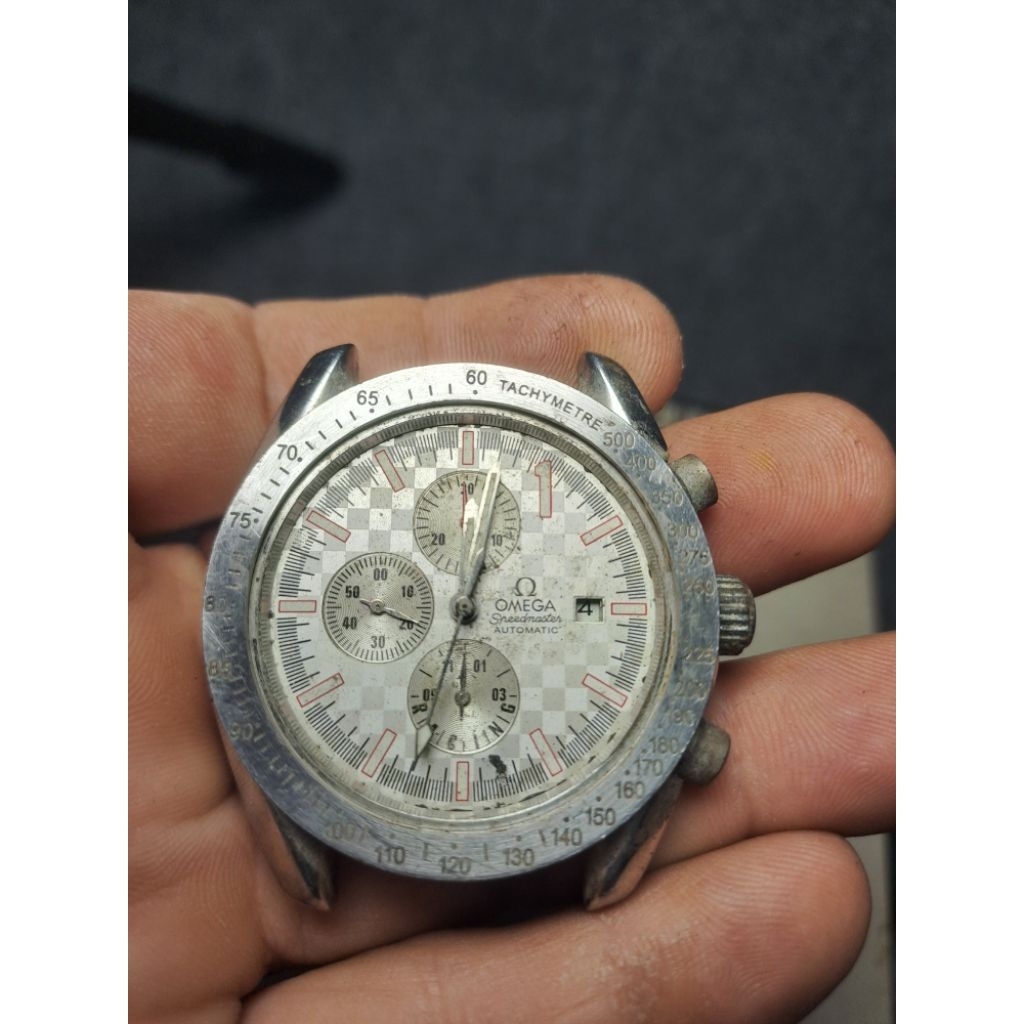 jam tangan second omega cronograp bukan original