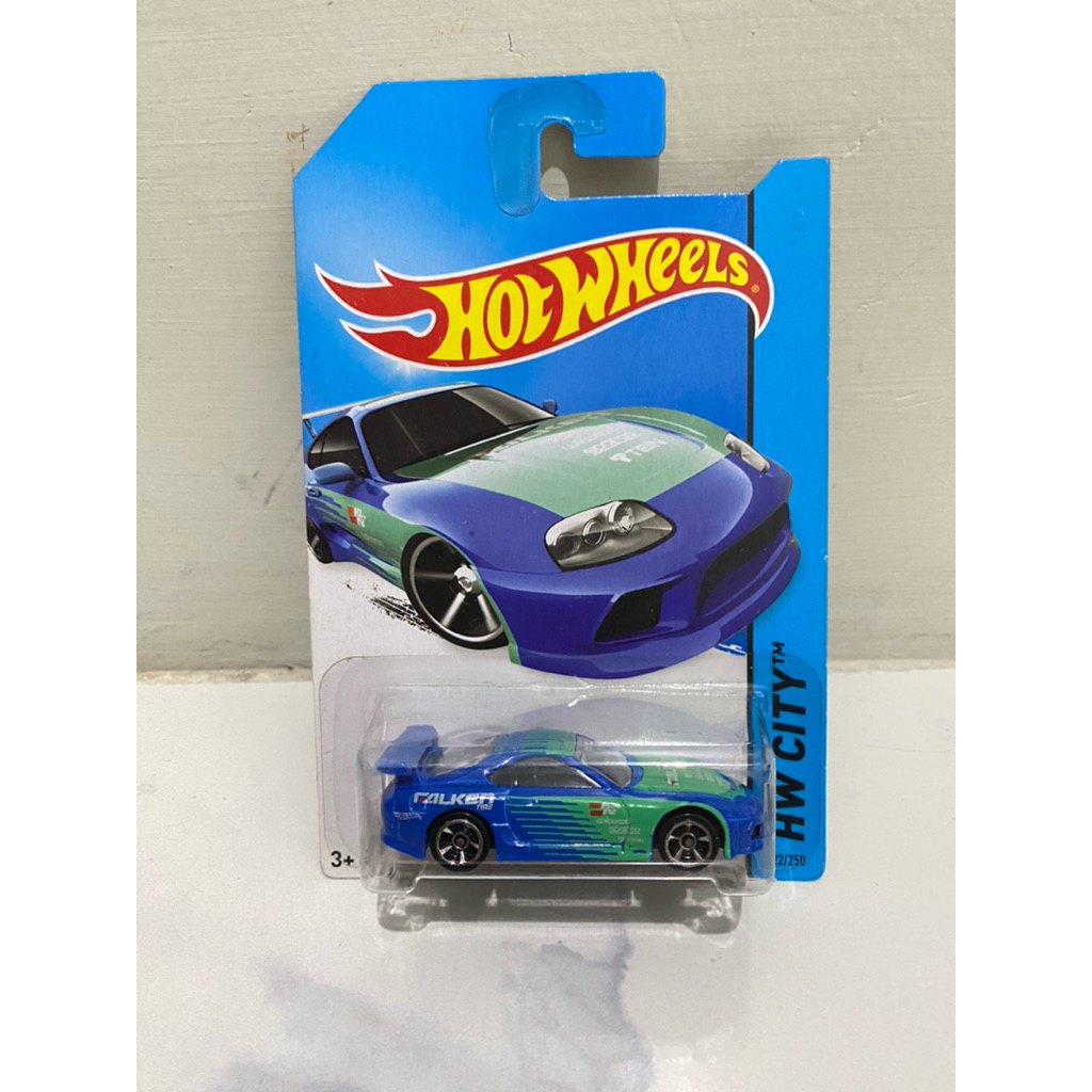 Hot Wheels Reguler 2013 Toyota Supra Falken [Free Protect]