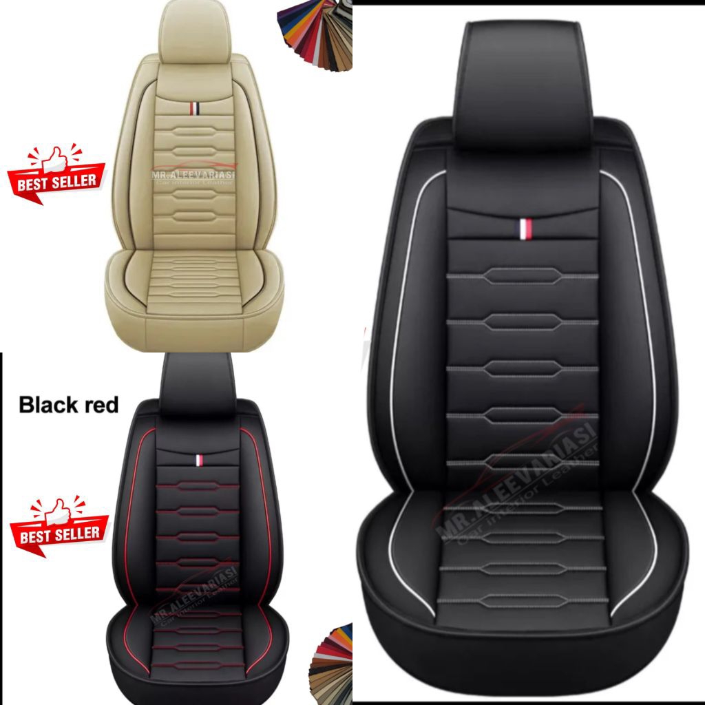 Sarung Jok Mobil Honda Mobilio RS Honda BR-V 2017- 2021 Fullseat Depan - Belakang Full Busa