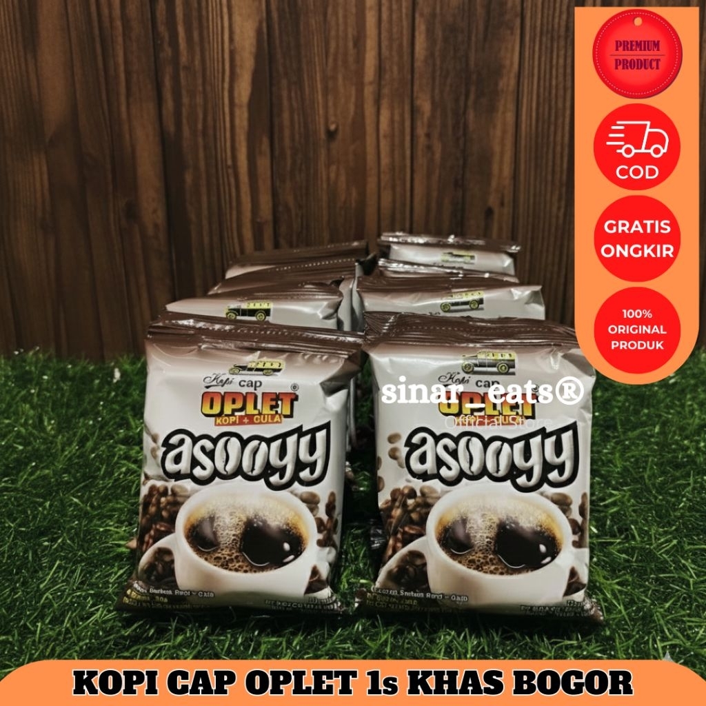 Kopi Oplet Kopi Hitam Cap Oplet Asooyy (Khas Bogor)