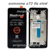 meetoo lcd ts oled wf samsung a73 5g a736 original best quality