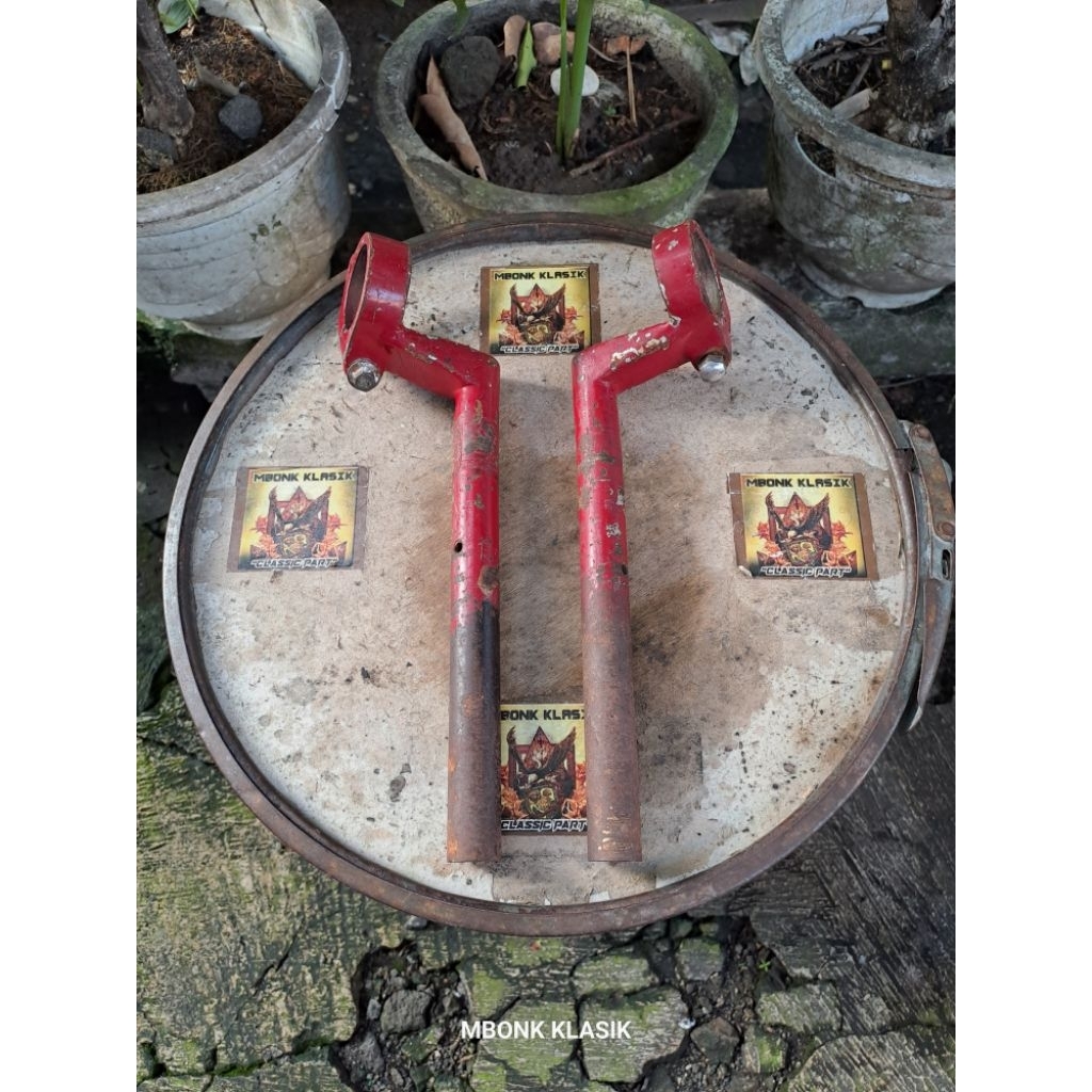 stang minerva 41 mm ORIGINAL stang stir minerva stang jepit minerva