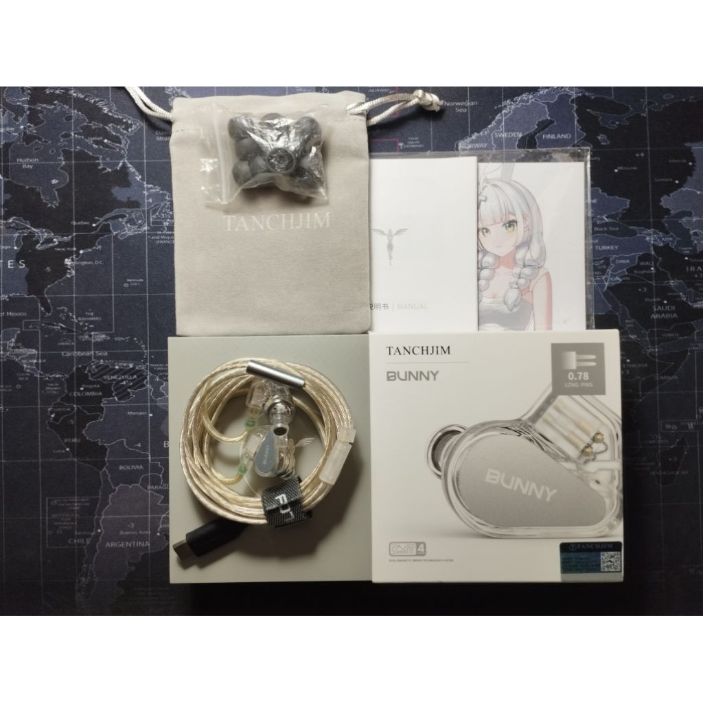 postcard tanchjim bunny