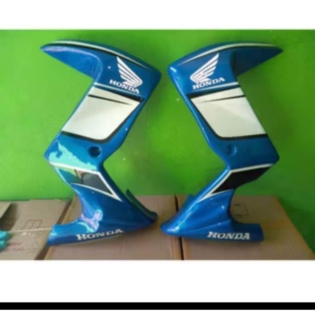 Sayap fairing samping new megapro model ramping