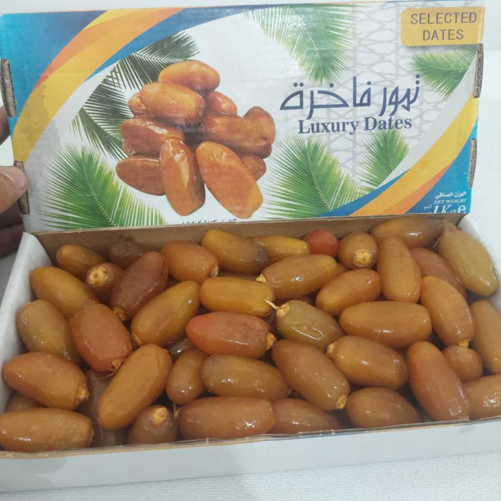 Kurma RUTHOB Libya - Kurma Ruthab Libyan Kemasan 1Kg Kurma Muda Premium Bisa Untuk Promil