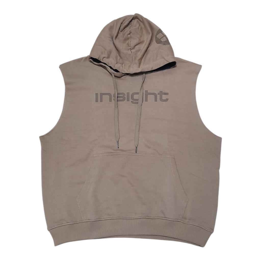 Hoodie Insight Original Pria Muscle Hoodie Army Green