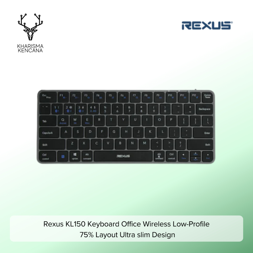 Rexus KL150 Keyboard Office Wired Multimedia