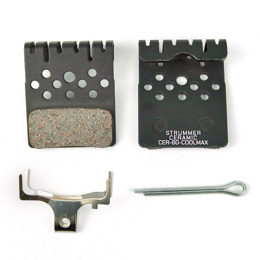 Brakepad Brake Pad Kampas Rem Strummer CER60 COOLMAX Ceramic Mat Black CER 60