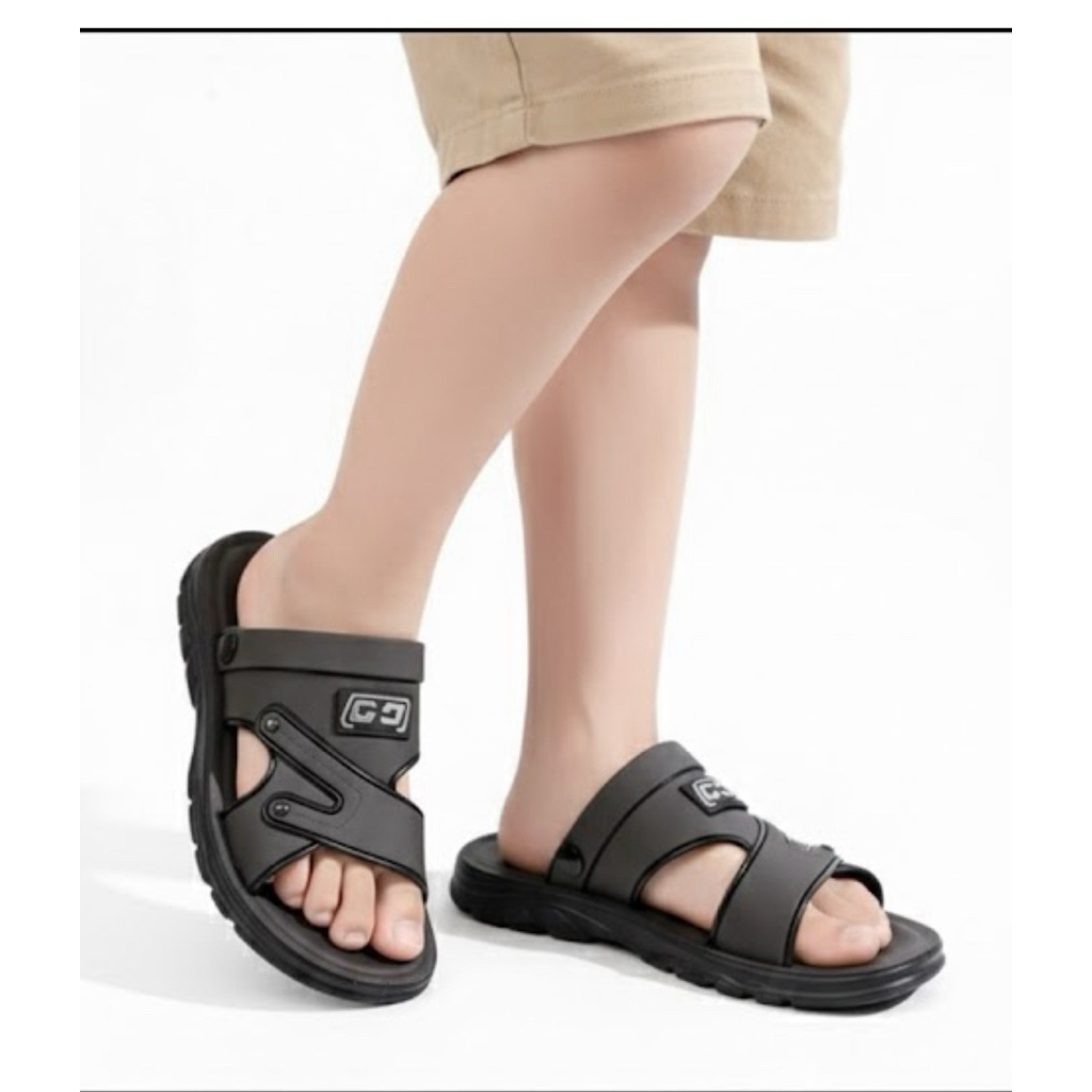 SANDAL ANAK LAKI-LAKI SELOP KULIT TERBARU SANDAL ANAK COWOK TERLARIS 2026