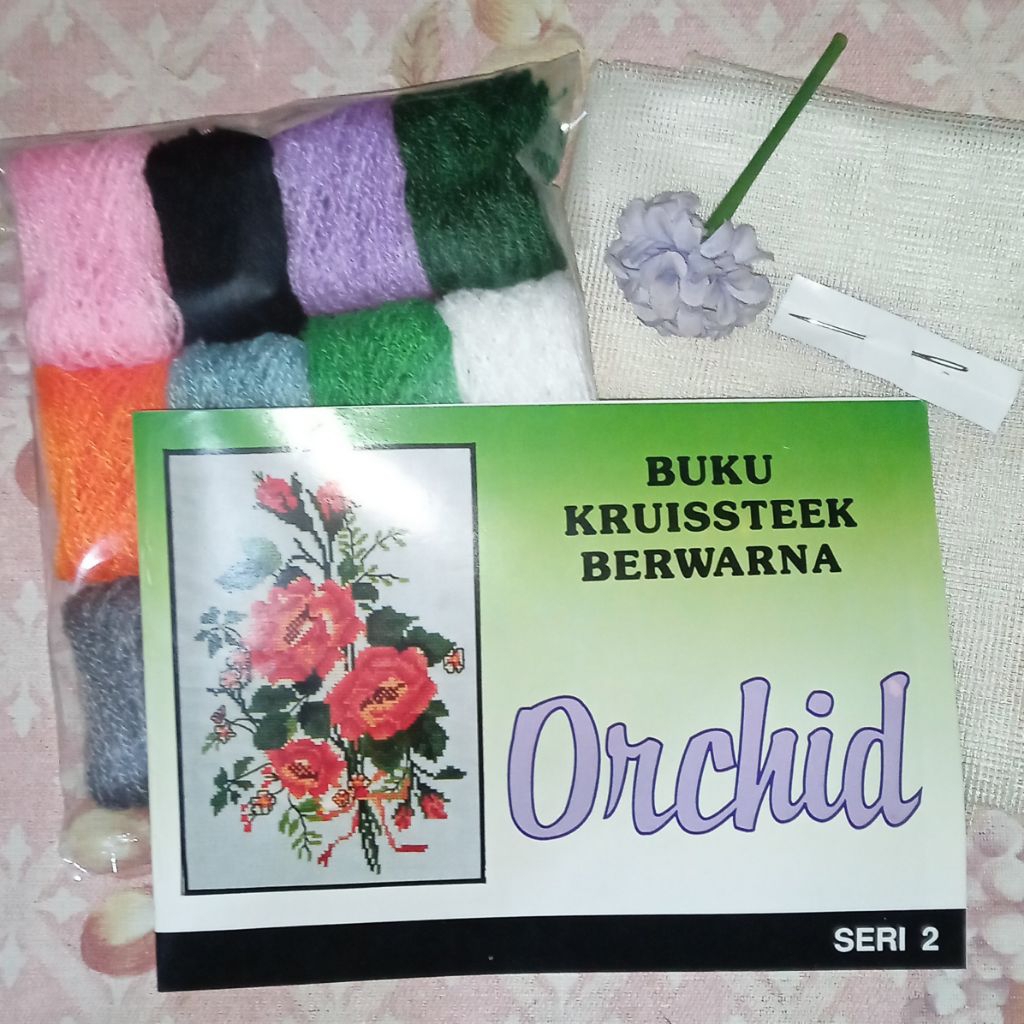 bahan kristik dan buku kristik Orchid