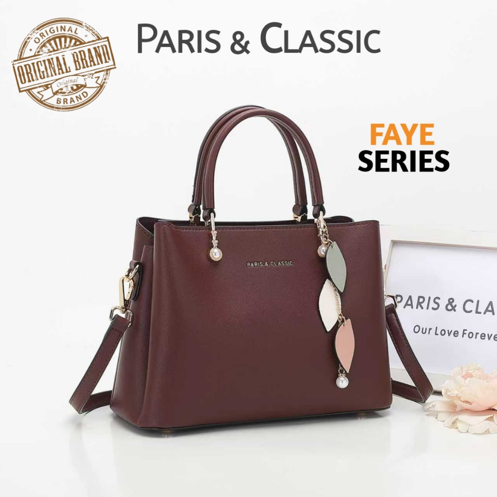 Tas Wanita Kerja Elegan Paris Classic – Handbag Import