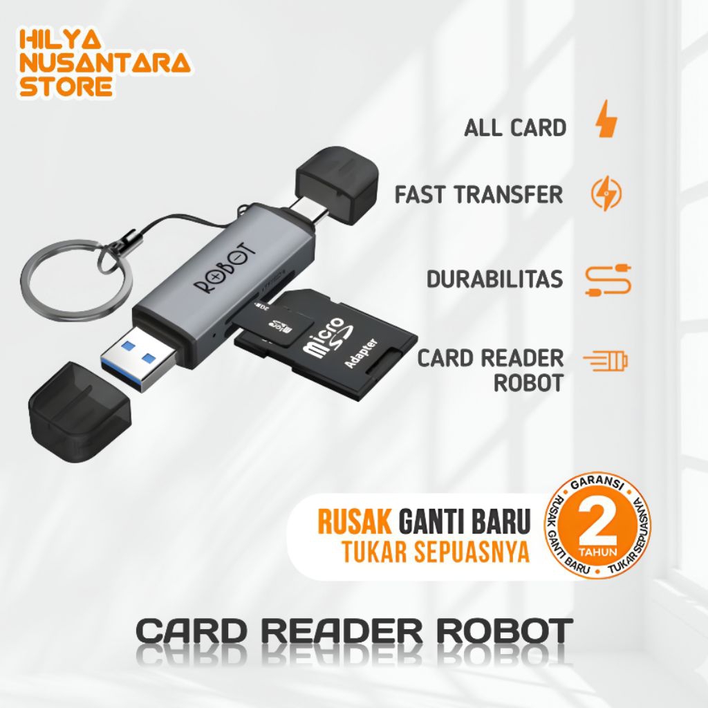 CARD READER ROBOT HILYA NUSANTARA