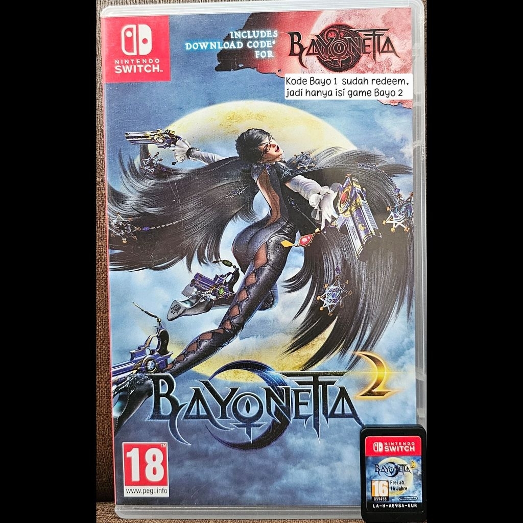 Bayonetta 2 Kaset Nintendo Switch
