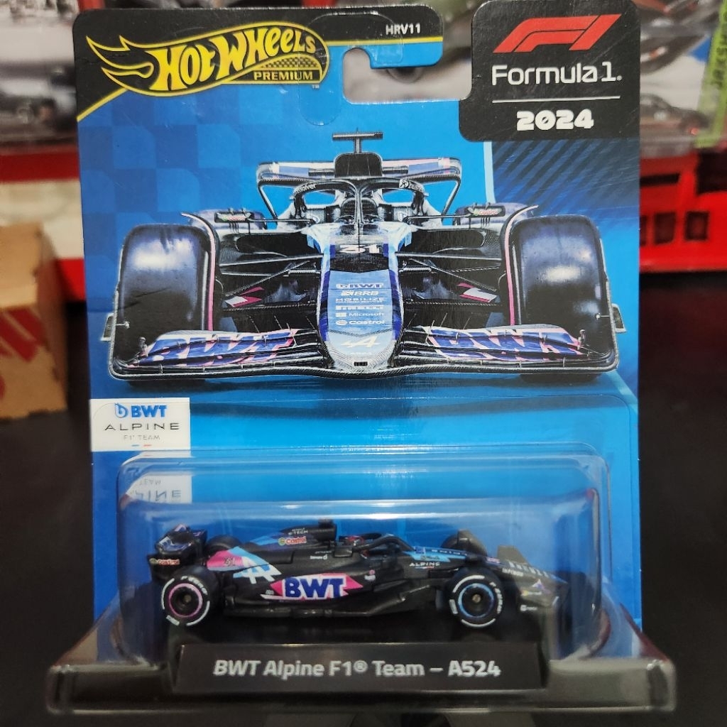 Hot Wheels Premium BWT Alpine F1 Team - A524