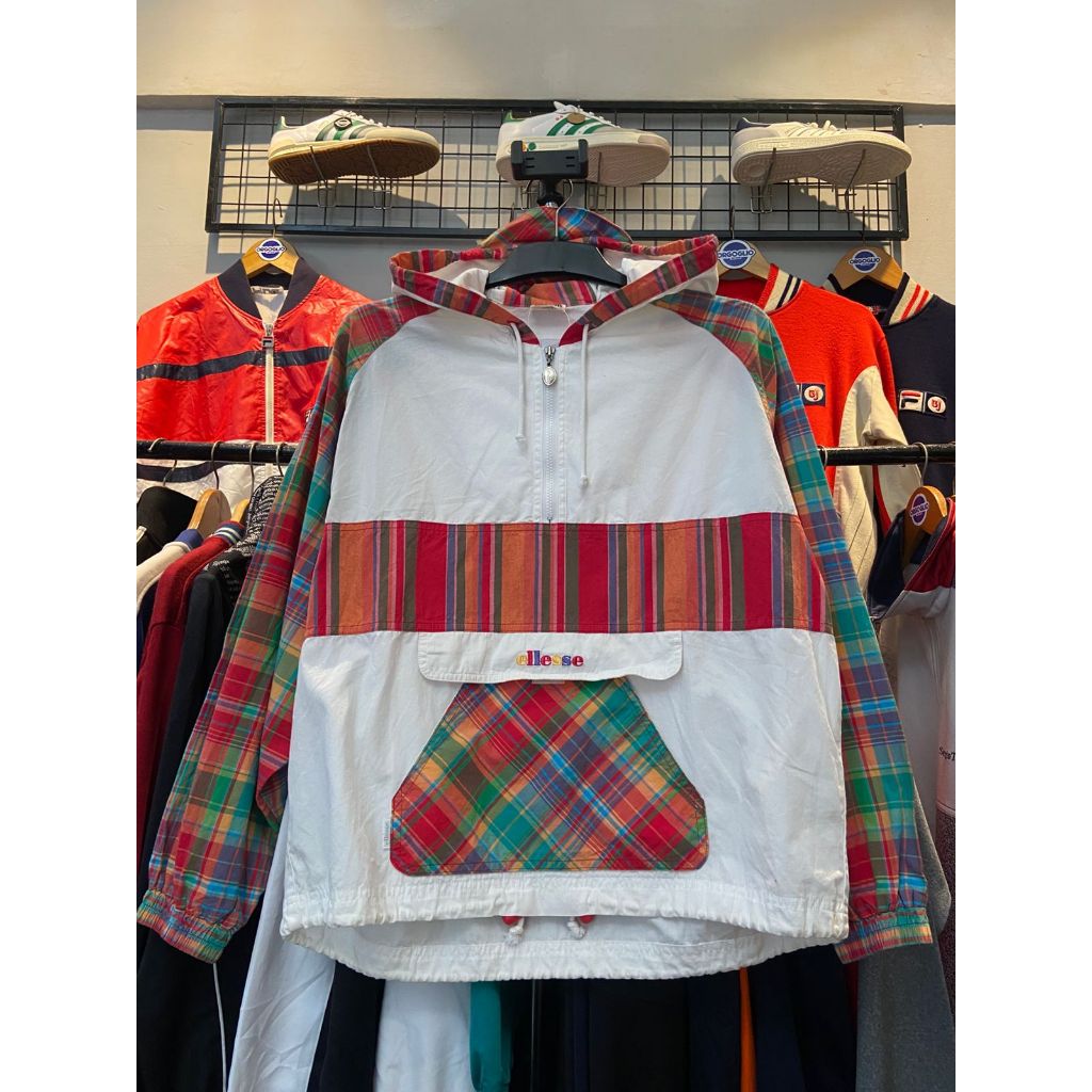 ELLESSE Cagoule Jacket (M) USED, Original OHQ79