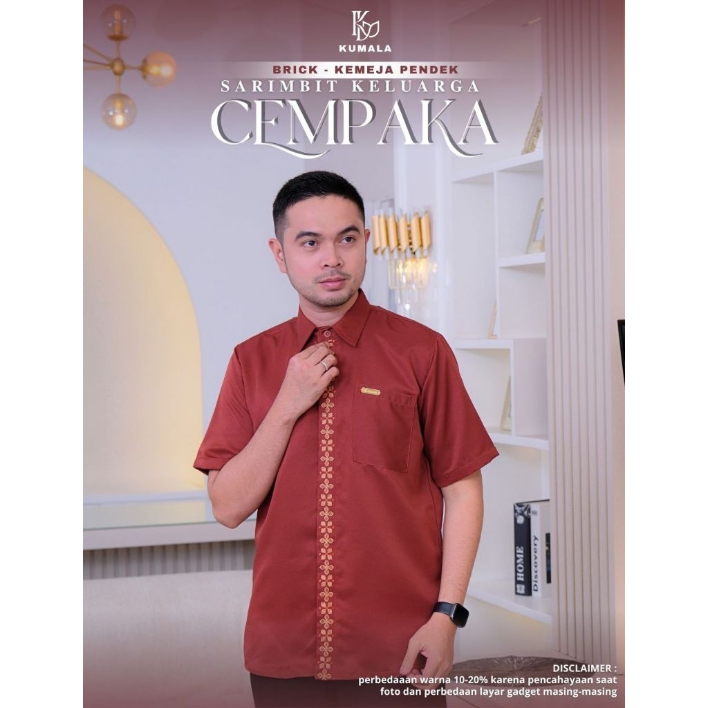 FAMSET CEMPAKA- BAJU COUPLE LEBARAN