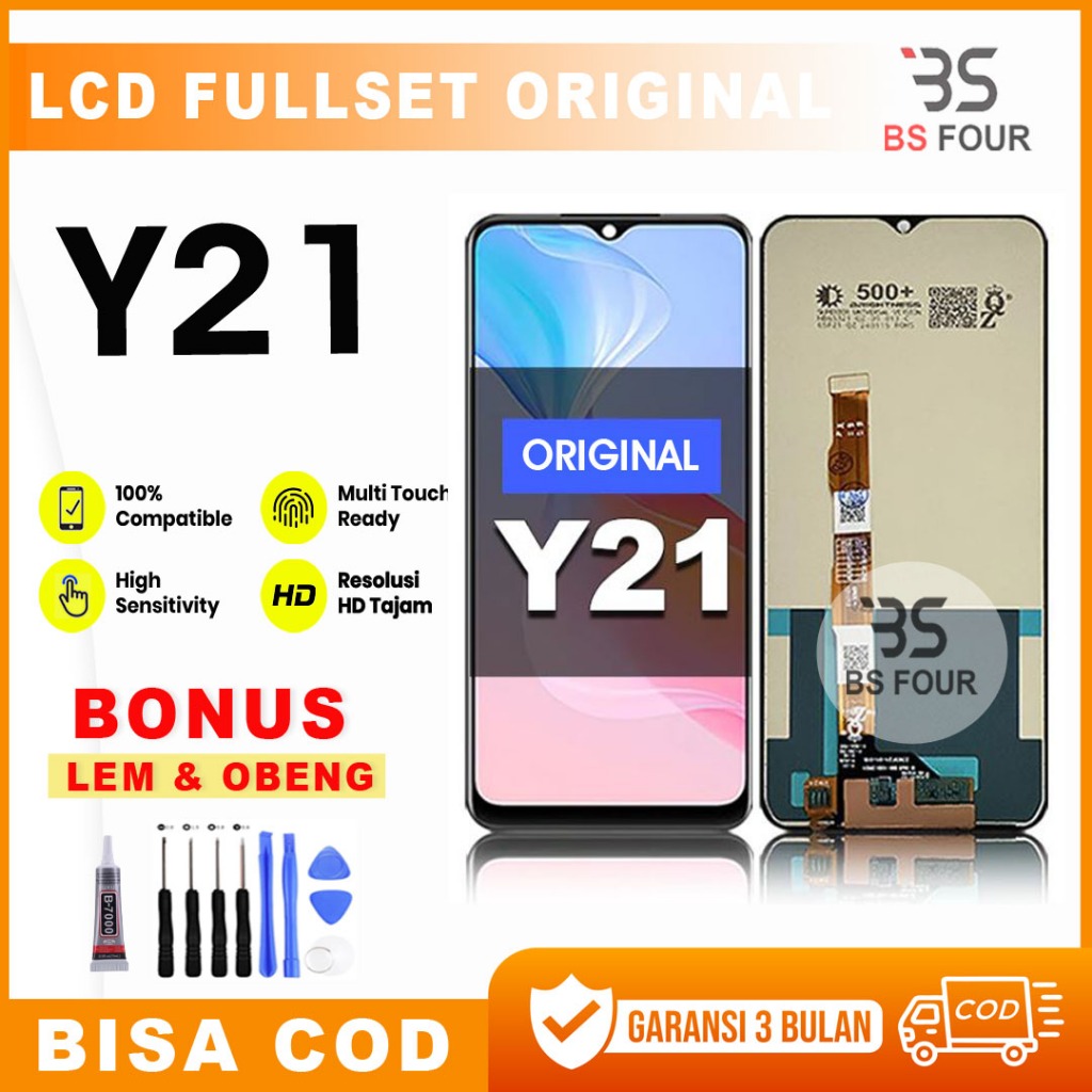 LCD VIVO Y21 Original Fullset Touchscreen ori
