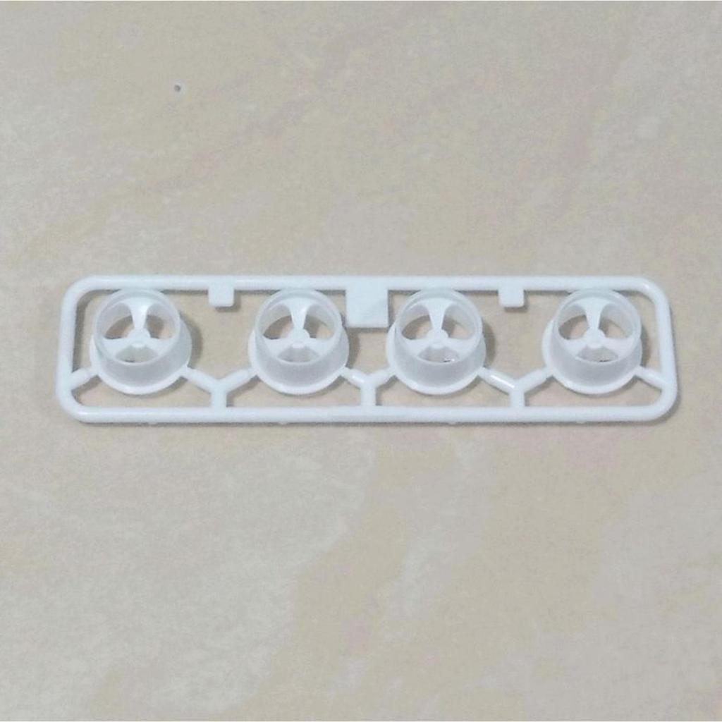 velg small 3spoke white narrow original tamiya