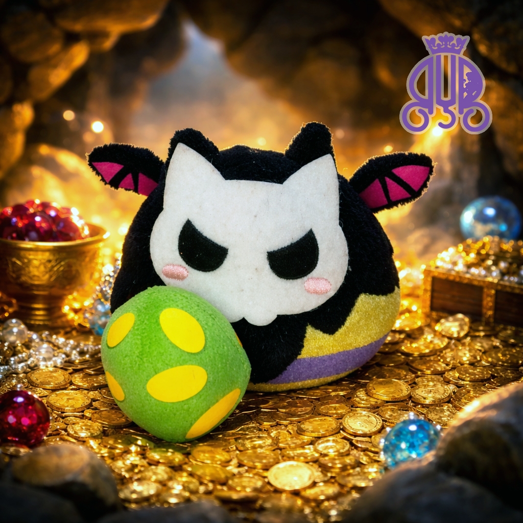 Gantungan kuncii karakter naga Devi Puzzle and Dragon