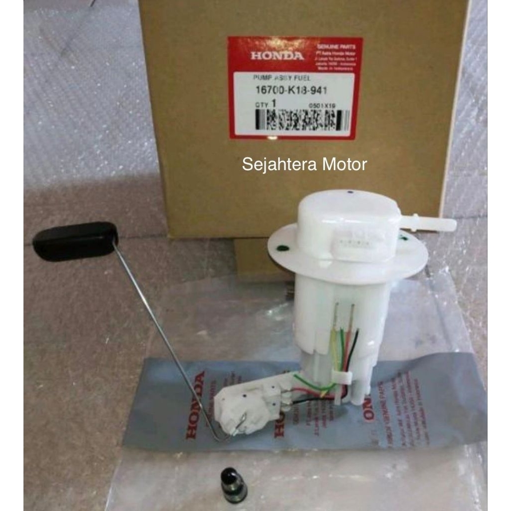 PUMP UNIT FUEL / FUEL PUMP asli HONDA VERZA NEW 16700-K18-941
