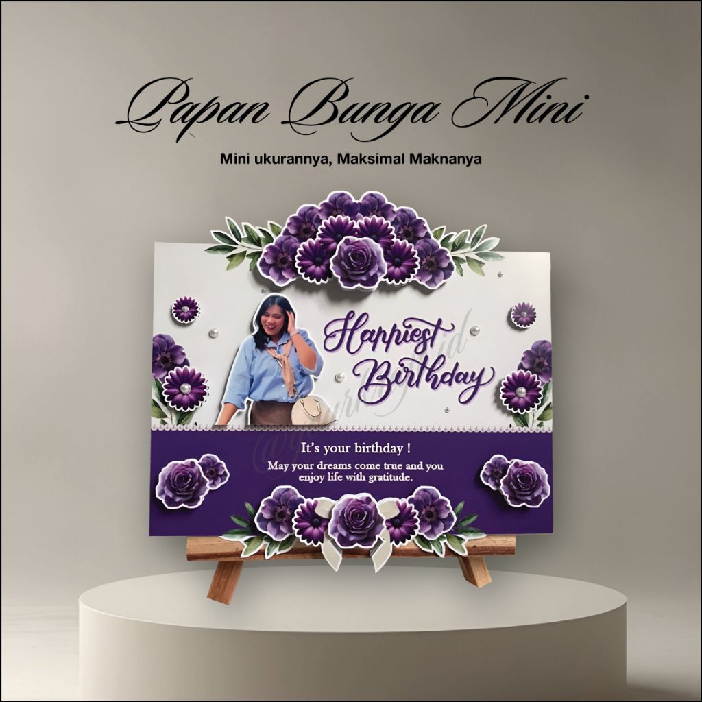 Papan Bunga Mini | Mini Flower Board