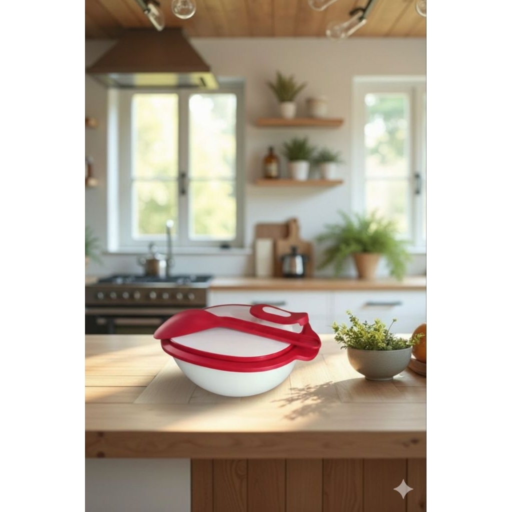 Tupperware warmie tup dengan sendok