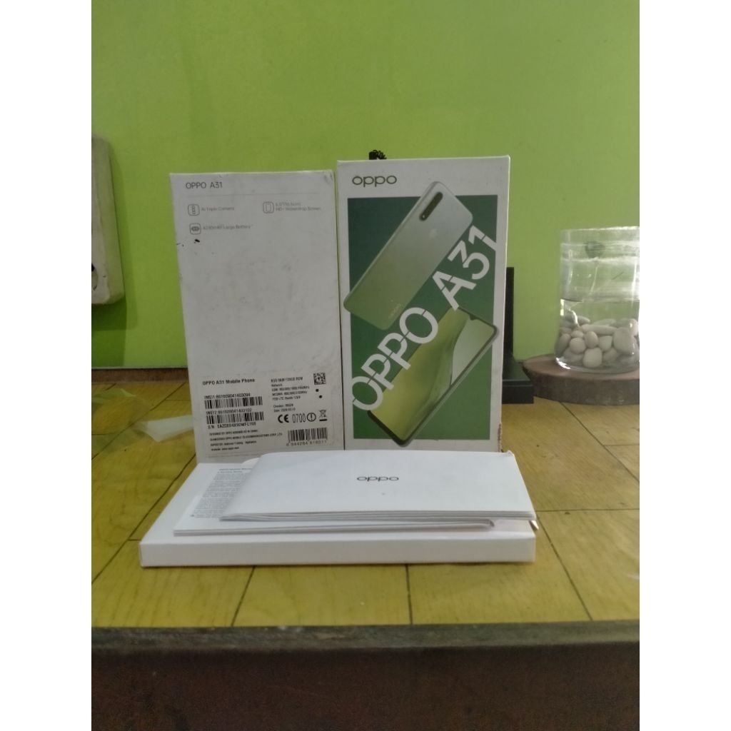 Dusbox Oppo A31 Original Bawaan Hp