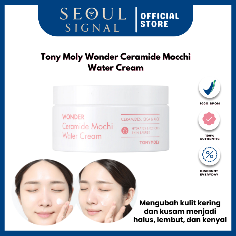 Tony Moly Wonder Ceramide Mocchi Water Cream 300ml
