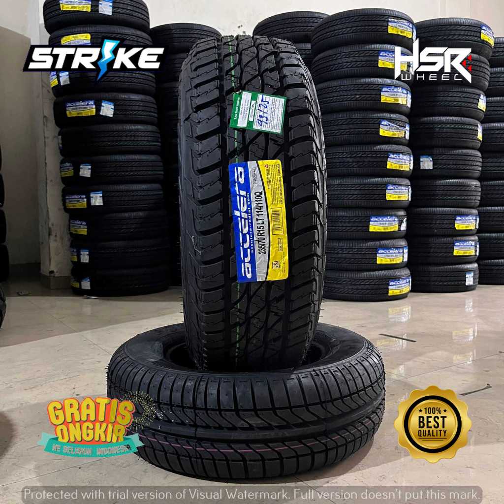 Ban Offroad Murah, Awet Accelera A/T 235 70 R15 Cocok Untuk Medan Tanah dan Bebatuan