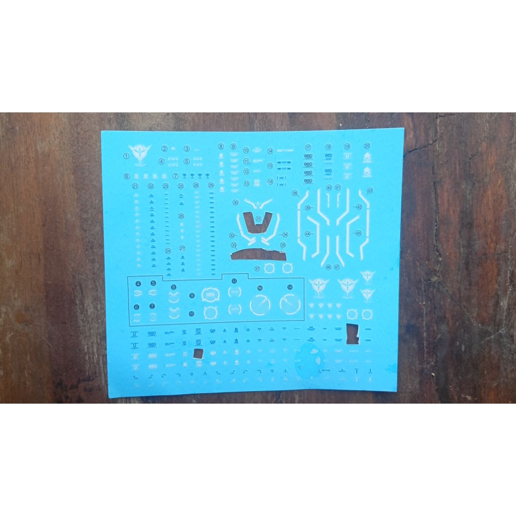 sisa decal hg Exia qant / shia qant