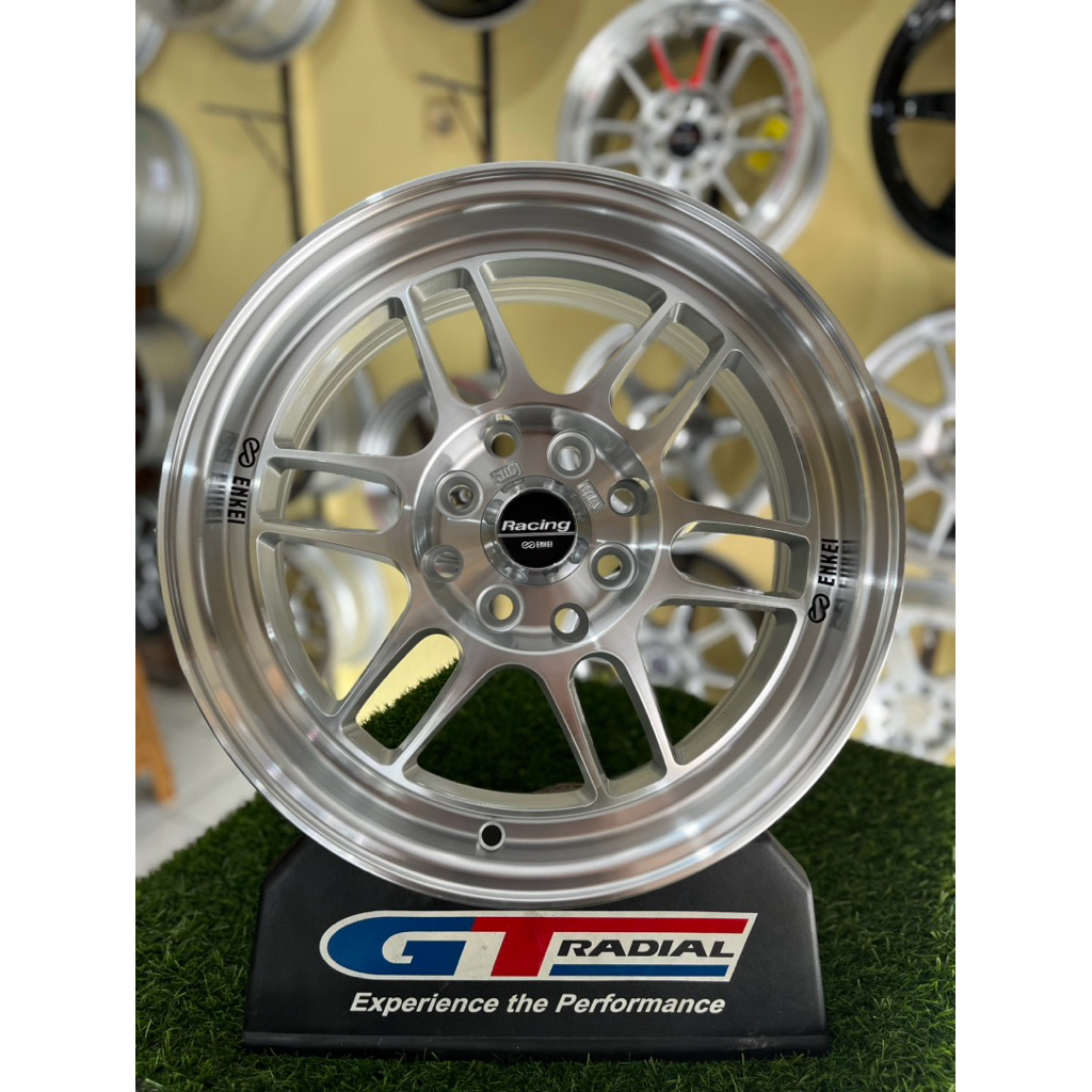 velg rpf r15 4x100/114pcd lebar6,5et40 full polish