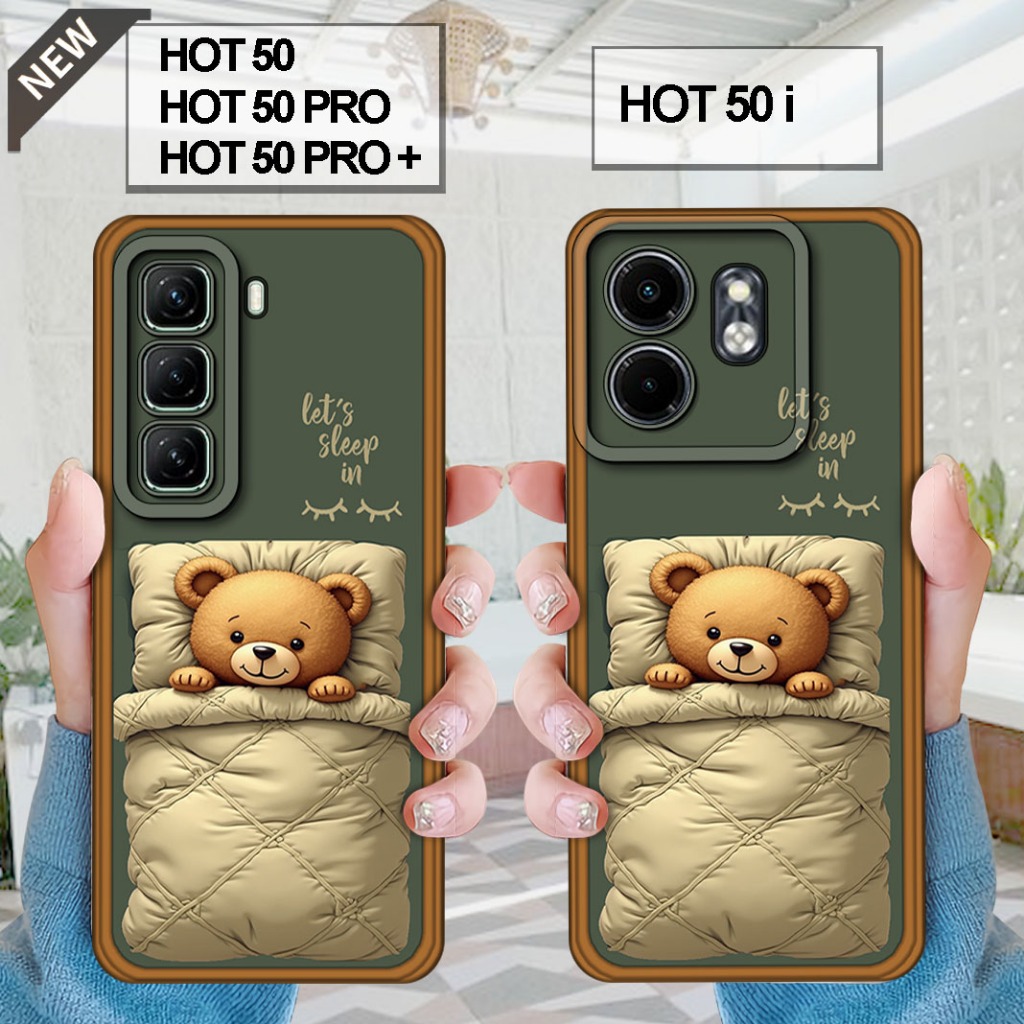 Case Infinix HOT 50 _Infinix HOT 50 Pro _Infinix HOT 50i _Infinix HOT 50 Pro Plus  -casing silikon