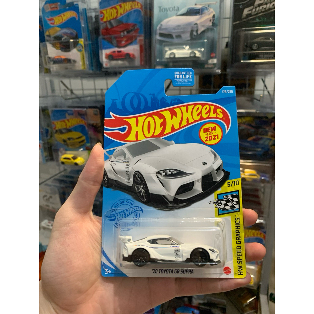 Hotwheels Toyota GR Supra MK5 White