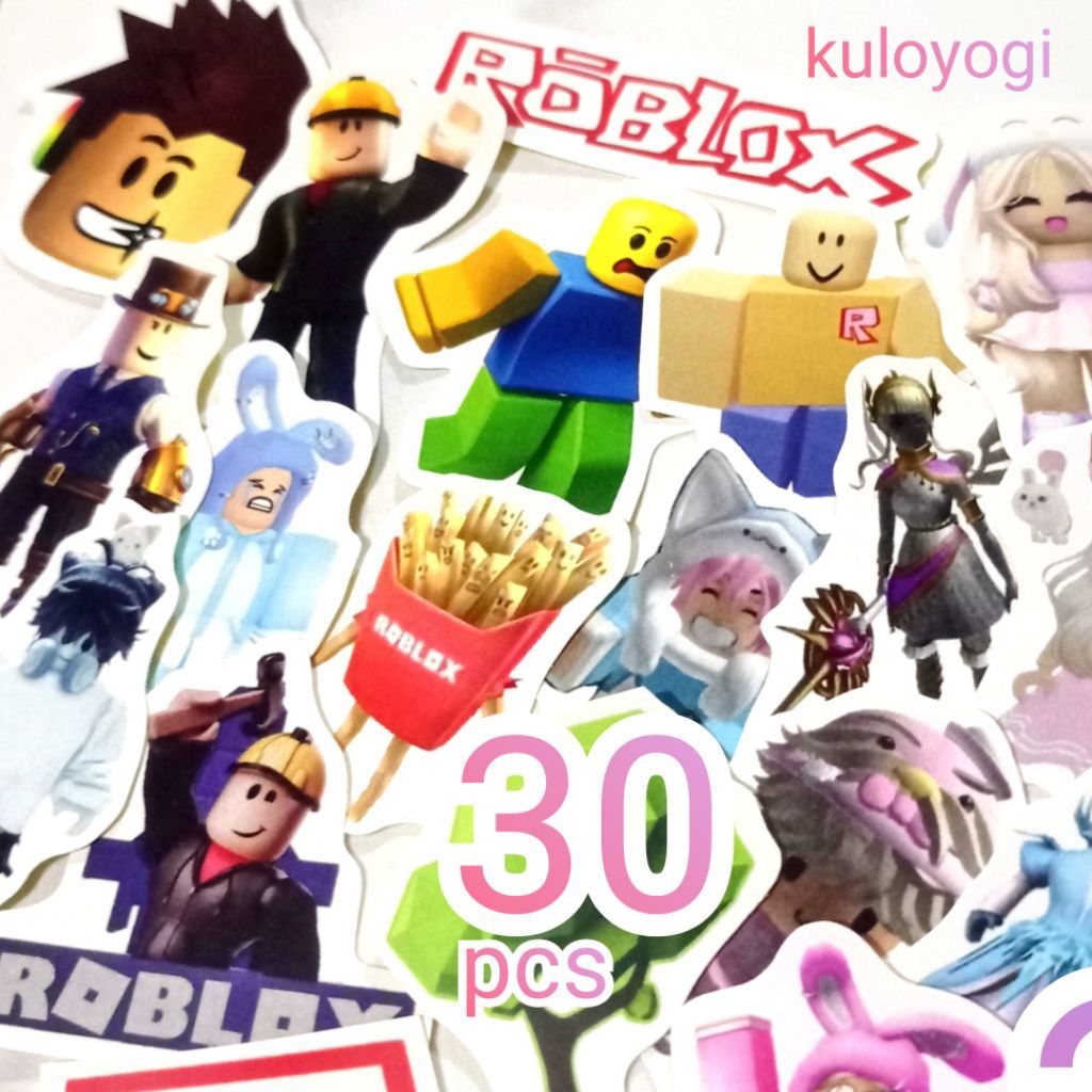 Stiker Roblox 30 pc Roblox Avatar Sticker Set