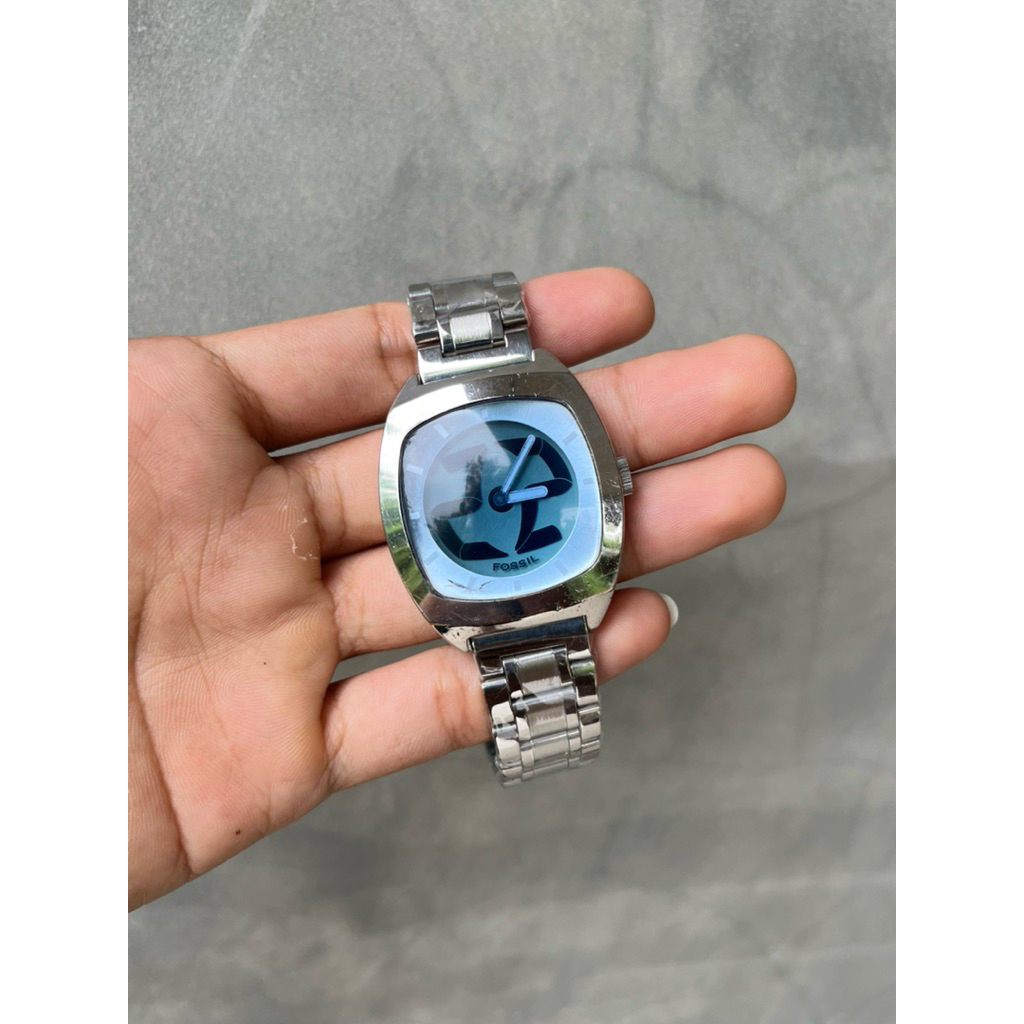 Vintage F*SSIL BIG TIC Number watch, jam FO*SIL BIGTIC flame, Not N*ke triax, not jam oakley