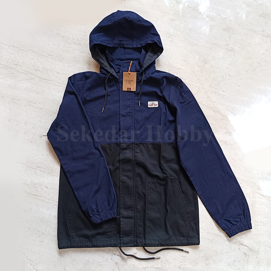 JACKET EIGER KAHUNA PARKA HOODIE NAVY