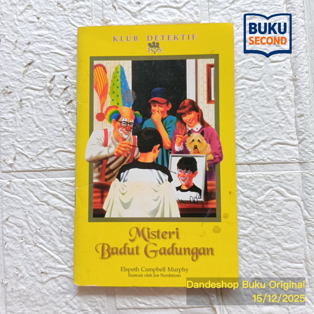 Misteri Badut Gadungan - Klub Detektif T2S oleh Elspeth Campbell Murphy - Novel Bekas Preloved