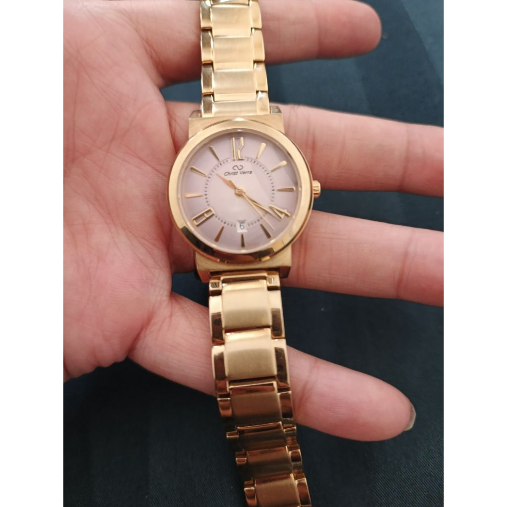 jam tangan wanita christ verra