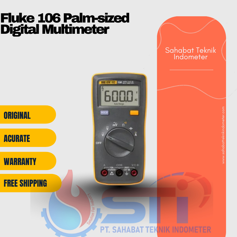 Fluke 106 Palm-sized Digital Multimeter