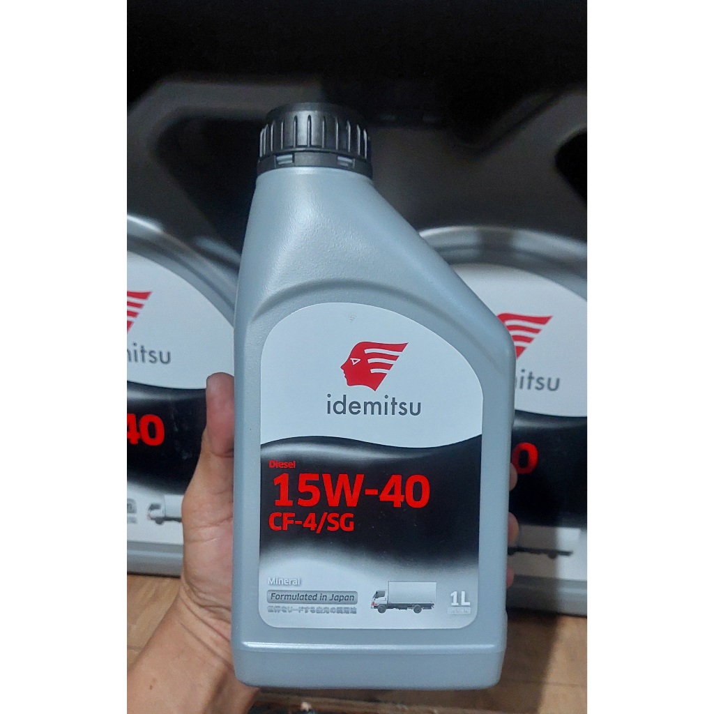 Idemitsu Diesel 15W-40 CF-4/SG (1Liter) /Oli Mesin Diesel 15W40 / 15-40 / 15/40